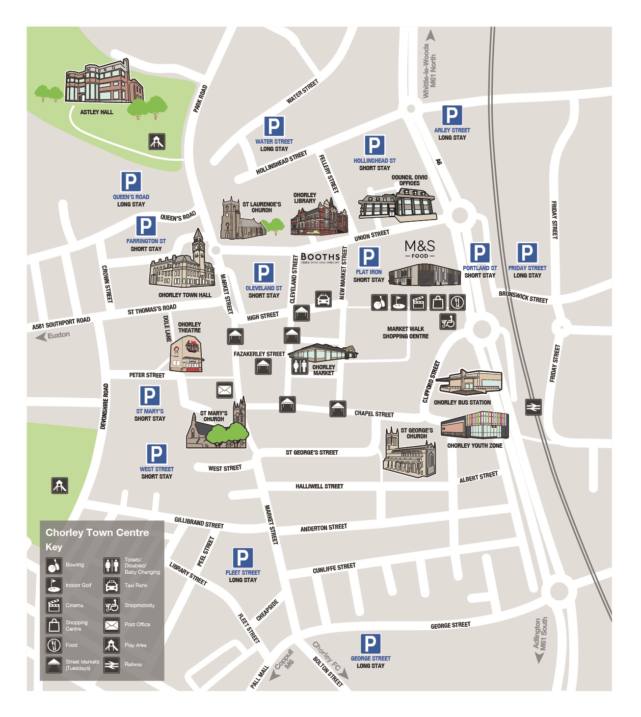 Town Centre map