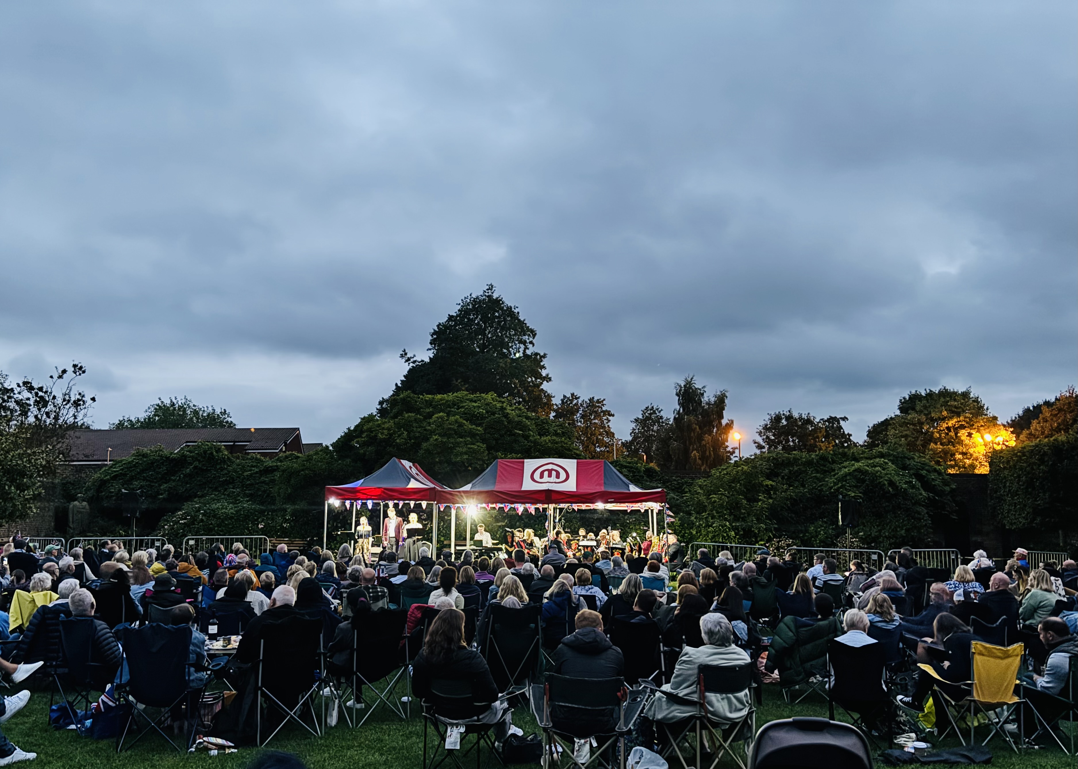 Theatre in the Park in the walled garden
