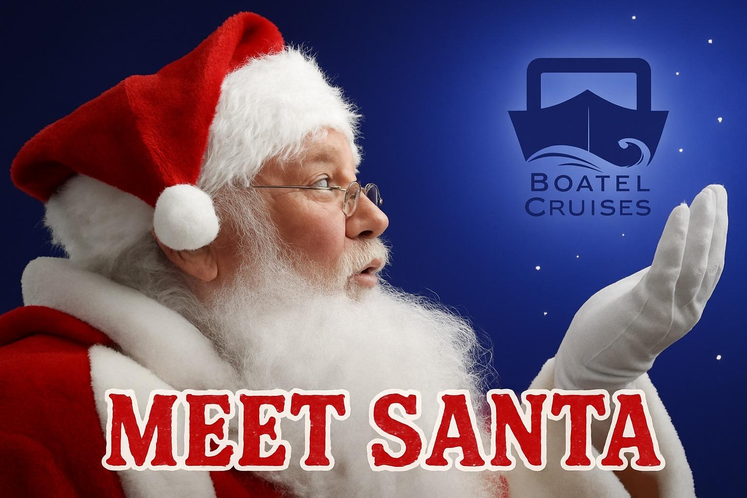 Meet Santa at Boatel Cruises