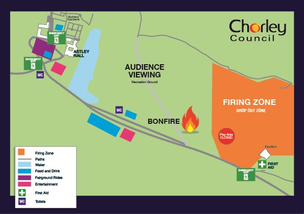 New site map light up astley 25