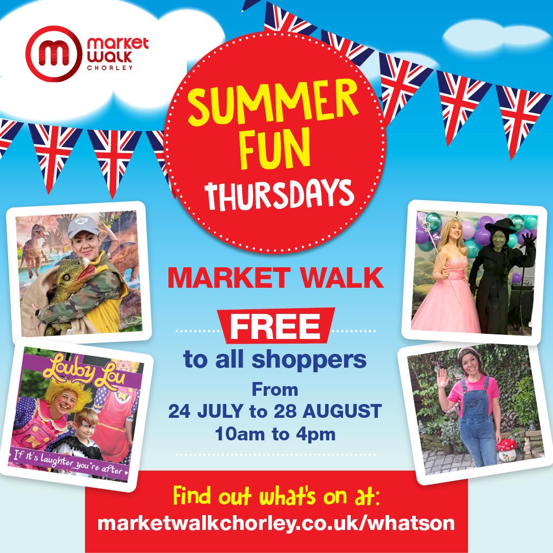 Summer Fun Thursdays Market Walk