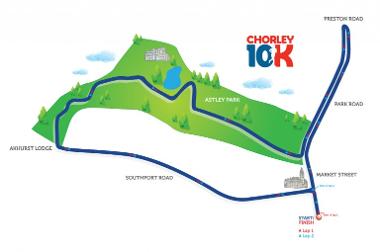 Chorley 10K Route