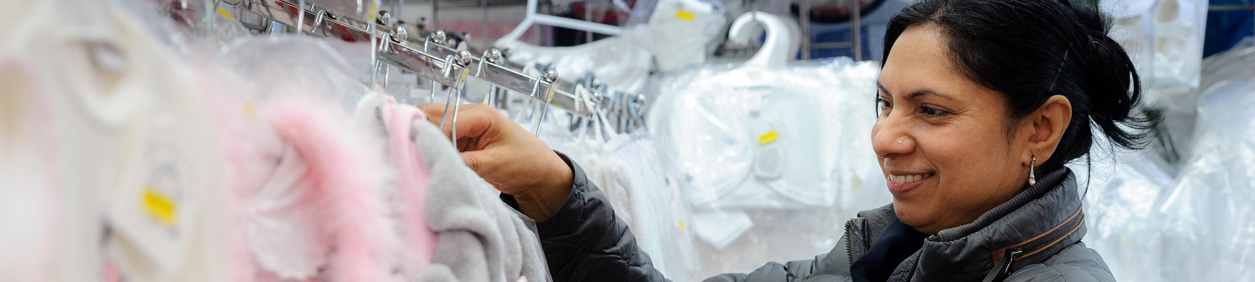 Market and retail homepage banner